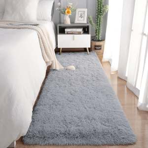 Soft Runner Rug – Plush Fluffy Shag Carpet for Bedroom