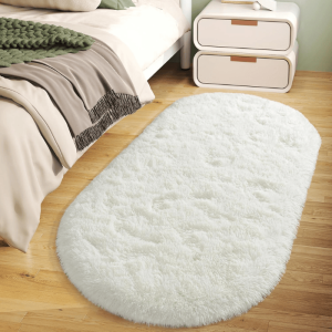 Soft Plush Shag Area Rug for Bedroom